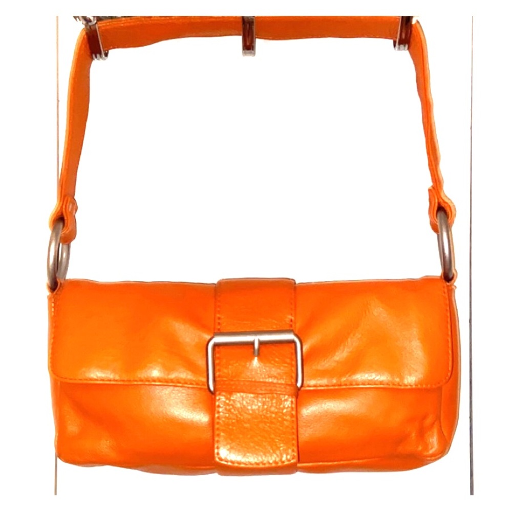 Small Orange Wilson’s Leather Handbag